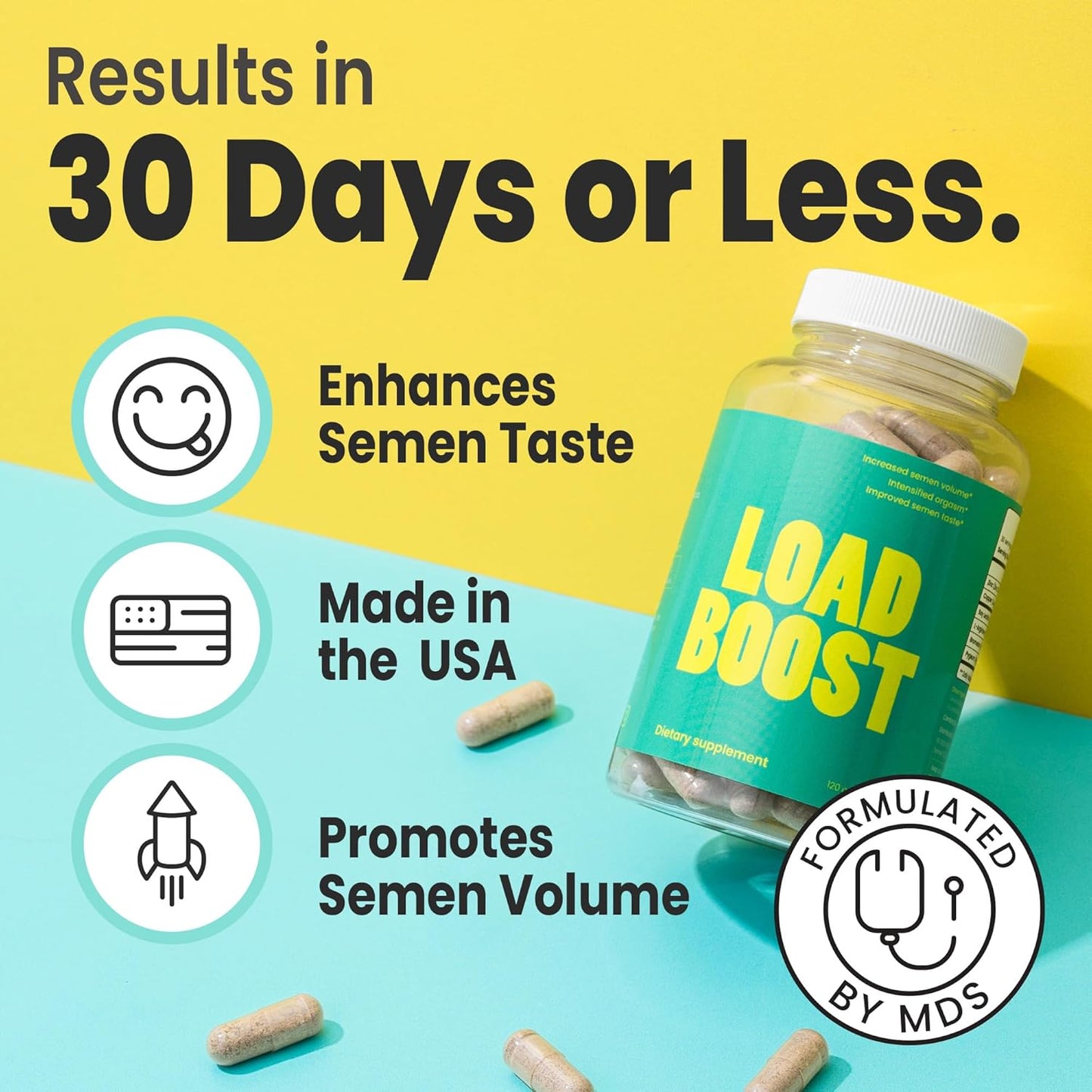 Load BoostR Semen Volume Booster for Men